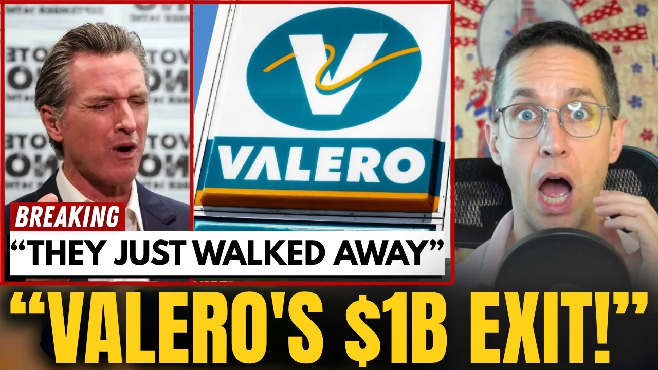 Valero's CEO FINALLY Speaks On Abandoning California - 'The Most Difficult Place In America' thumbnail