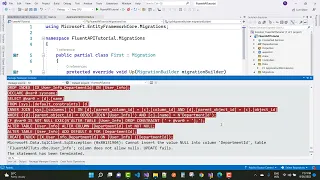 Fix Cannot insert the value NULL into Column does not allow nulls Update Fails The statement has