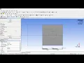 2D Geometry Model in Ansys Workbench Ansys fluent tutorial for beginners CFD