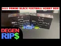 Hit 2022 Panini Black Football Hobby Box Review