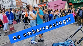 while singing guy pulled me out dancing beautiful girls sean kingston allie u0026 zoe c cover