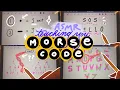ASMR Teaching you Morse Code iPad writing sounds whispering pencil sounds mouth sounds