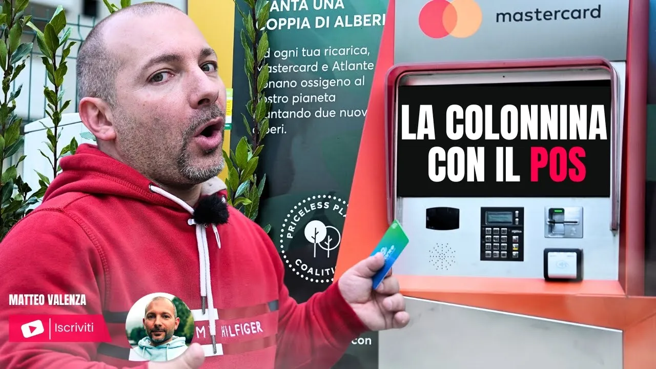 Colonnine con POS: la ricarica elettrica si paga come un rifornimento