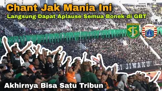 jak mania nyanyikan chant ini langsung direspon begini sama bonek di stadion gbt