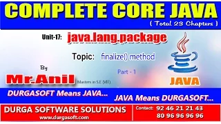Core Java - java lang package
