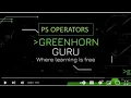 11 Powershell - Operators
