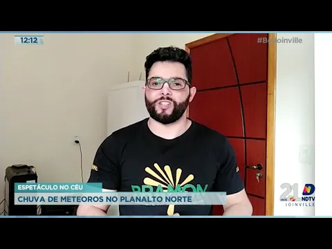 Espetáculo no céu: Chuva de meteoros no planalto norte