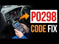 How To Fix P0298 Code - Engine Oil Over Temperature