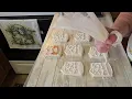 Decorating Whiskey Rock Glass Cookies