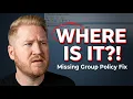 Group Policy Settings Missing How to Update Administrative Template Files on Your Domain Controller