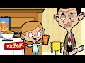 Download Lagu Bean's competitive side gets out of hand! | Mr Bean Animated Season 3 | Funny Clips | Mr Bean