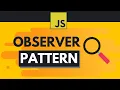 Javascript Design Patterns - Observer Pattern