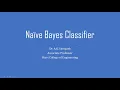 Naive Bayes Classifier Part 2