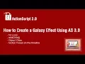 How to Create a Galaxy Effect in Flash Using ActionScript 3 0