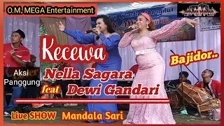 Kecewa - Nella Sagara ft Dewi Gandari Live SHOW OM MEGA Entertainment | Abah Yana Audio Sound System