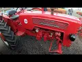 1960 McCormick INTERNATIONAL B275 2 3 Litre 4-Cyl Diesel Tractor 38HP