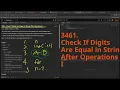 Leetcode Daily Challenge 3461 Check If Digits Are Equal in String After Operations I