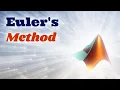 Differential Equations Euler s Method Matlab tutorial