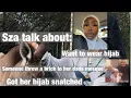 Sza talks about being muslim on Tiktok live 2021