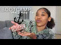 SECRET TIPS to survive Navy BOOTCAMP What to bring how to get through it