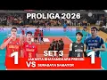 Lagu SET 3 🔥 PROLIGA 2026 JAKARTA BHAYANGKARA PRESISI VS SURABAYA SAMATOR❗️