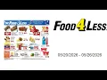 Food 4 Less Weekly Ad - 2026