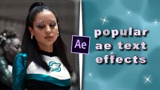 15 popular ae text effects