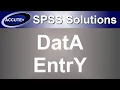 SPSS Class 1 Data Entry