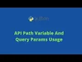PYTHON FLASK API QUERY PARAMS AND PATH VARIABLES