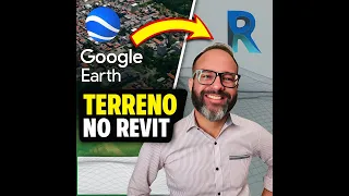 Locação do terreno no Revit usando o Google Earth