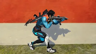 Free Fire, mas só vale ARMAS NOVAS! (solo vs squad)