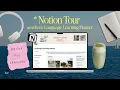 Notion Tour Language Learning Planner Flashcards Grammar Vocabulary Notion Aesthetic Template
