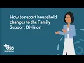 How to Report Changes to the Family Support Division