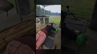 Valkyrie Brynn shooting sniper at gun range check it out