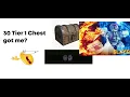 What I got from 30 Tier 1 chest Project Slayer