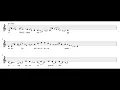 O Frondens Virga (H. von Bingen) Score Animation