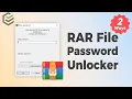 [2024] Best RAR Password Unlocker | How to Recover RAR File Password✔️- WinRAR Password Unlock