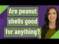 Are peanut shells good for anything