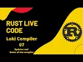 Live coding a compiler in Rust - Loki