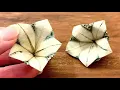How to make Easy Money Flower Easy Dollar Origami Flower Tutorial Paper Flower DIY Craft Origami