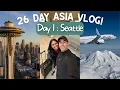How We Flew To Seattle For 11 DOLLARS 26 Day Asia Vlog Day 1