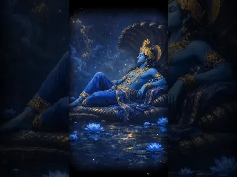 विष्णु योगनिद्रा में और शिव समाधि में क्यों? 😱🔱 #sanatandharma #shorts