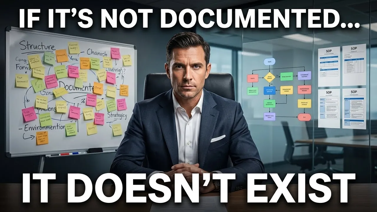 If It Isn’t Documented, It Doesn’t Exist | How SOPs Create Scalable Companies