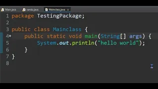 JAVA How to look at the public static void main String args