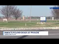 Inmate found dead at Terre Haute prison