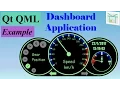 Qt QML Example 2 - Dashboard