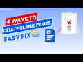 Lagu How to Delete Blank Pages in Word| 4 Easy Ways That 100% Work|WPS Office Tutorial