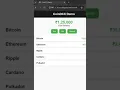 CoinDCX App Home Page Using JavaScript HTML CSS JS UI Clone Tutorial