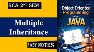 Multiple Inheritance in Java Why Classes Don t Support It Interface Sol Java One Bit Extra