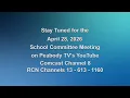 Peabody School Committee Meeting - April 28 2026